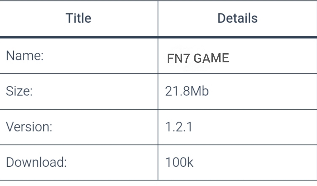 FN7 GAME